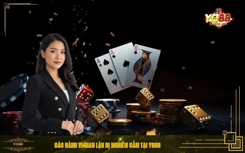 Các hành vi gian lận bị nghiêm cấm tại Yo88