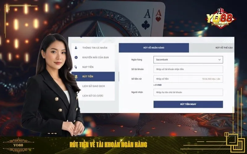 Rút Tiền Về Tài Khoản Ngân Hàng