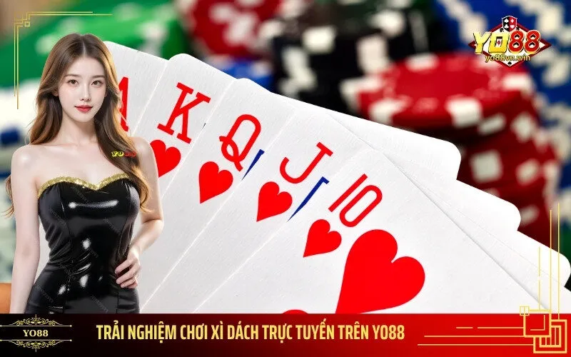 Trải nghiệm chơi Xì Dách trực tuyến trên Yo88