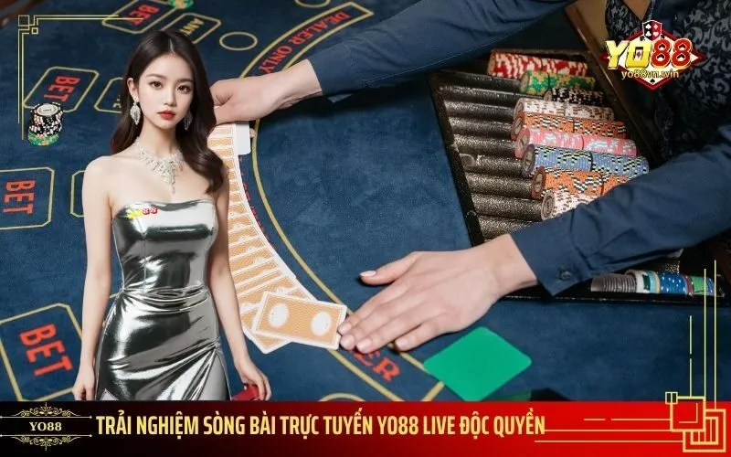 Trải nghiệm Sòng bài Trực tuyến Yo88 Live Độc quyền